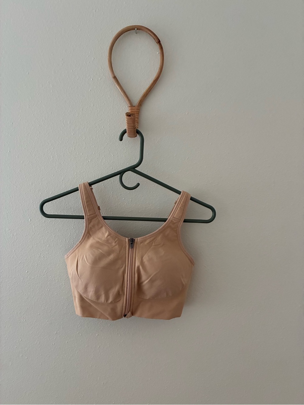 Two Prairie Wear Hugger VIDA Compression Bras in Tan